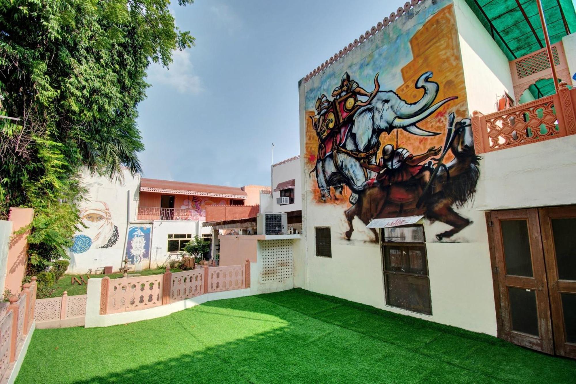 Stephels Hostel Jaipur Bagian luar foto